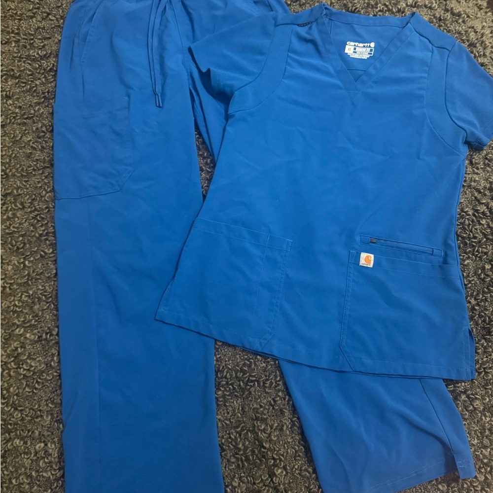 SOLD Carhartt Scrubs in royal blue SOLD